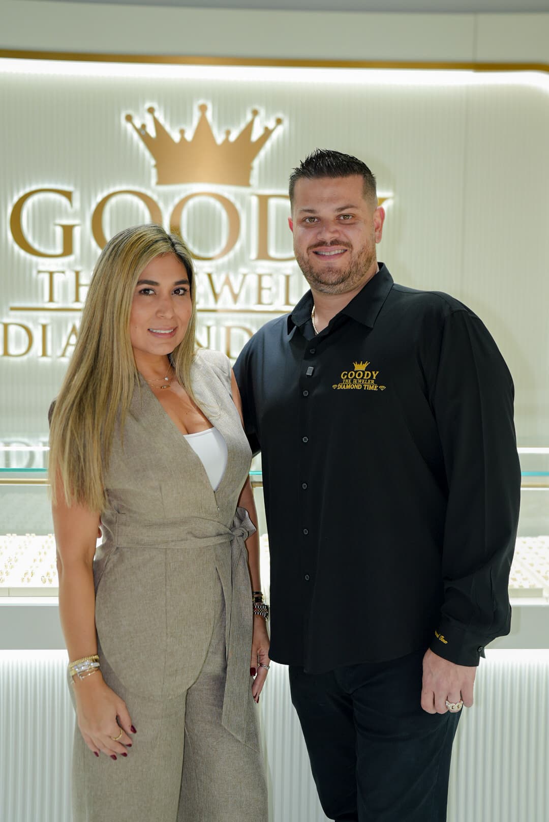 Goody and his wife, owners of Goody The Jeweler